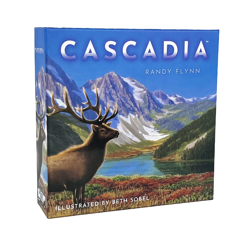 Board Game Catan - Gra planszowa Cascadia LANDMARKS, zestaw szachowy