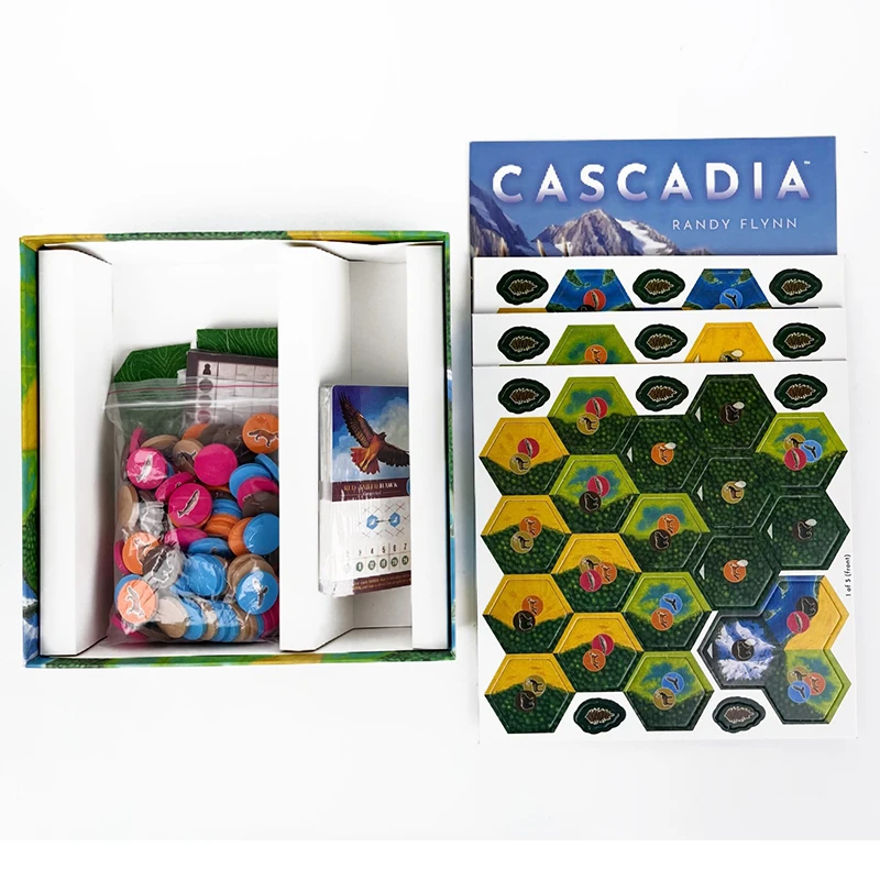 Gra planszowa Cascadia LANDMAR – Board Game Catan recenzja i cena